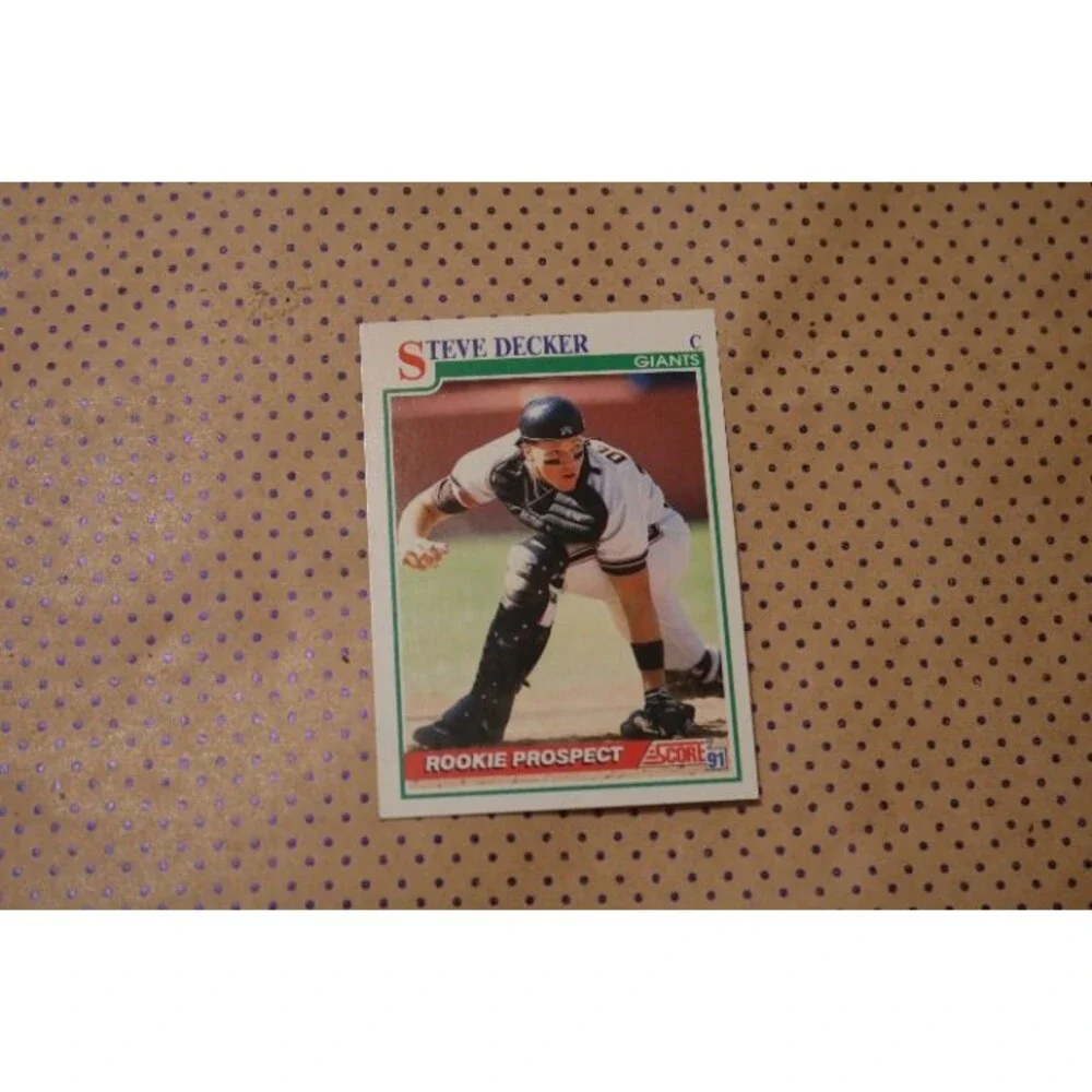 Steve Decker #710 Baseball Card (1991)